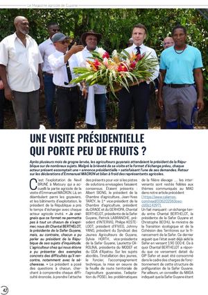 Une Visite Présidentielle Qui Porte Peu De Fruits ?