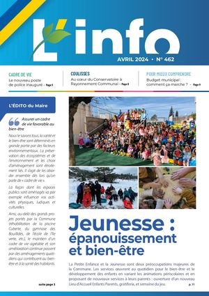 Info 462 avril 2024