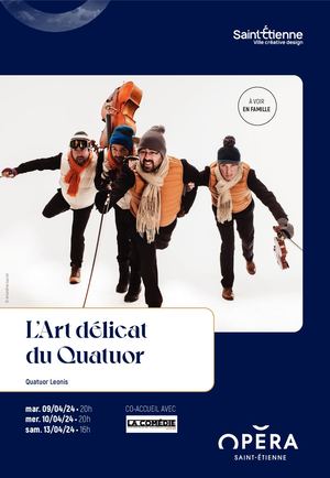 PROGRAMME DE SALLE - L'ART DELICAT DU QUATUOR