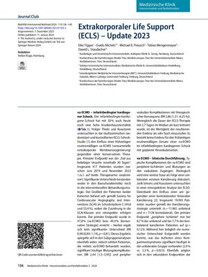08 Extrakorporaler Life Support (Ecls) – Update 2023