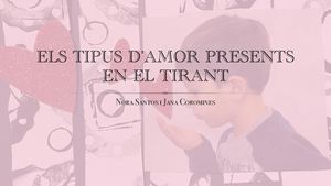 Els Tipus D'amor Presents En El Tirant Català