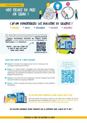 Dématérialisation des bulletins de salaire