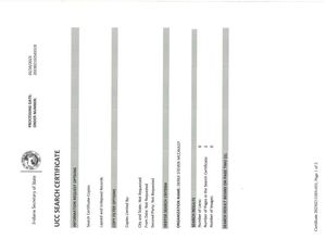 Calaméo - UCC Search Certificate