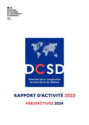 Rapport d'activité 2023 DCSD