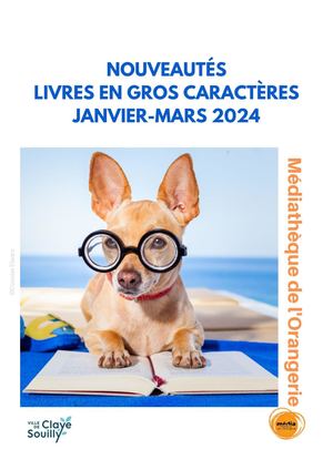 Nouveautés Gros Caractères 1er trimestre 2024