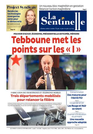 La Sentinelle du 1er Avril 2024