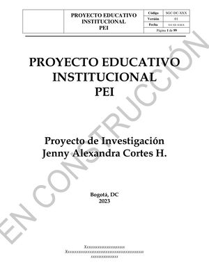 Proyecto De Investigacion