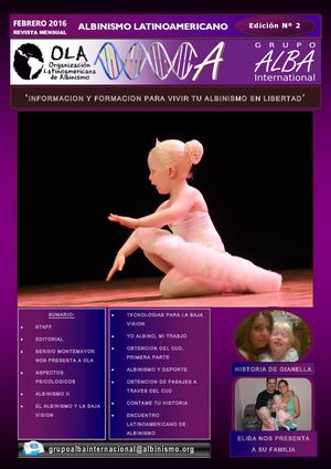 Revista ALBINISMO LATINOAMERICANO Edición 002 Febrero 2016