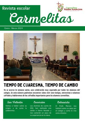 Carmelitas Revista Escolar_Enero-Marzo 2024