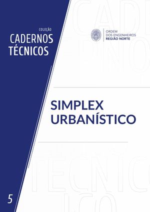 Caderno Técnico | Simplex Urbanistico