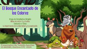 CUENTO EL BOSQUE ENCANTADO DE COLORES