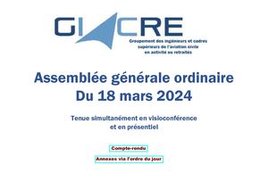 GIACRE AG 2024 Compte-rendu et annexe