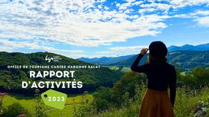 Rapport d'activité 2023 - Office de tourisme Cagire Garonne Salat