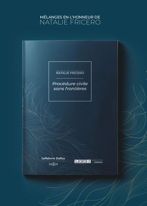 MÉLANGES EN L’HONNEUR DE NATALIE FRICERO