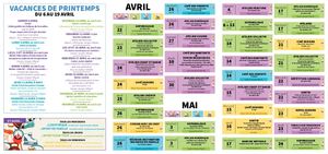 Programme CSC Mai Juin 2024