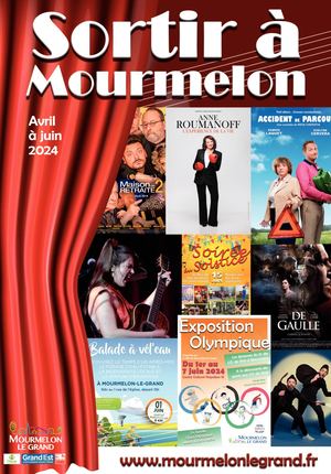 Agenda "Sortir à Mourmelon" (avril à juin 2024)