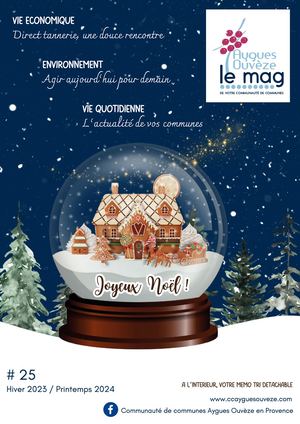 Aygues Ouvèze Le Mag n°25 (Hiver 2023/Printemps 2024)
