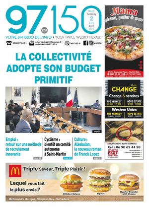 Journal le 97150 - Edition du mardi 2 avril 2024 - N°791