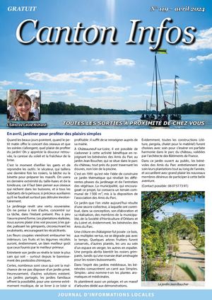 Canton Infos N°119 avril 2024