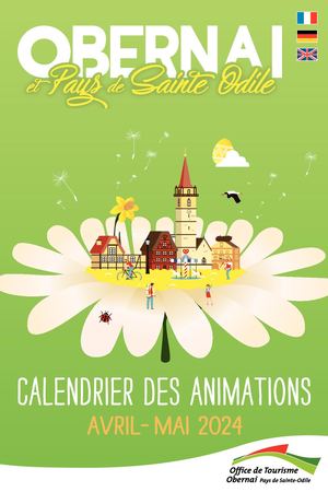 Calendrier des animations Printemps Obernai 2024