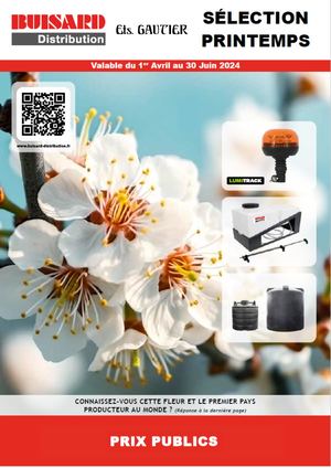 Tarif Publics Ht Selection Agri Printemps 2024