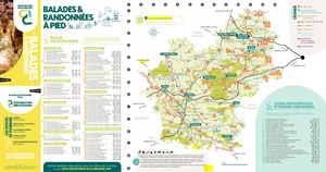 Carte Balades et randonnées 2024 - Destination Brocéliande