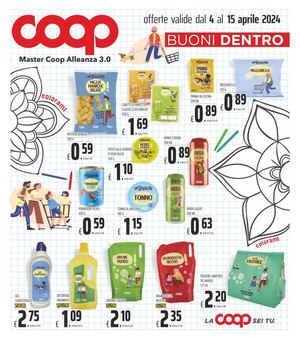 Volantino Coop Crispiano 4 Aprile 2024