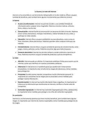 Calameo Lo Bueno Y Lo Malo Del Internet