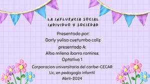 La Influencia Social Individuo Y Sociedad (2)