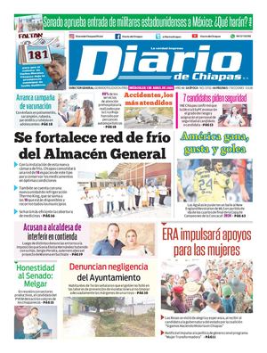 Portada, Miércoles 3 De Abril De 2024