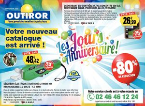 Outiror Catalogue Anniversaire 2024