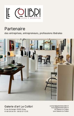 Galerie d'art Le Colibri, nouveau catalogue