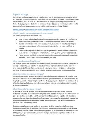 Espada Vikinga Devikingos Store