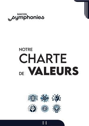 Calaméo - Charte des Valeurs