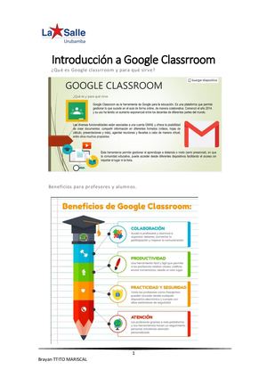 Introducción A Google Classrroom