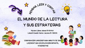 Presentación estrategias innovadoras para leer, contar y crear historias