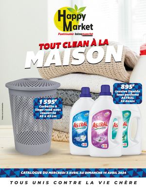 Catalogue Happy Market - Tout clean la maison 2024