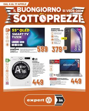 Volantino EXPERT IN SOTTOPREZZI Valido Dal 4 Al 17 Aprile