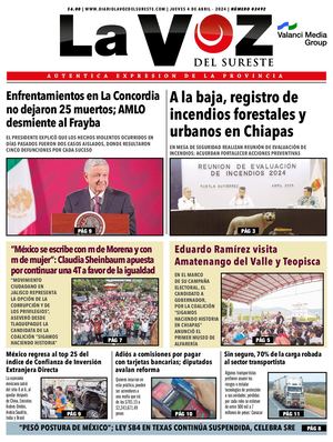 La Voz del Sureste 04 04 2024