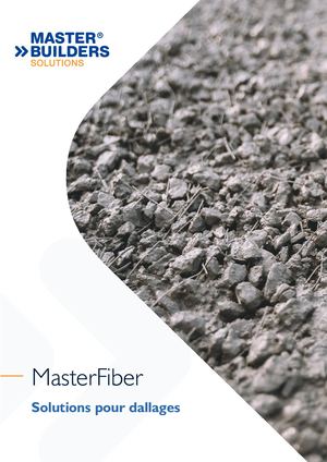 Dépliant MasterFiber pour dallages