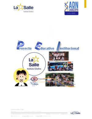 Proyecto Educativo Institucional 2024