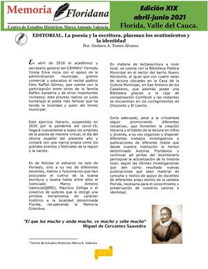 Memoria Floridana XIX