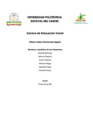 Albun Lúdico Agazzi