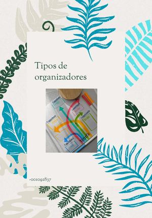 Revista sobre tipos de organizadores escolares