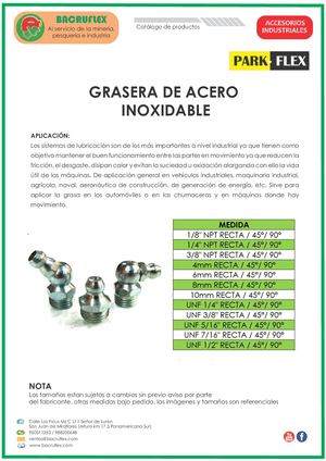 GRASERA DE ACERO INOXIDABLE