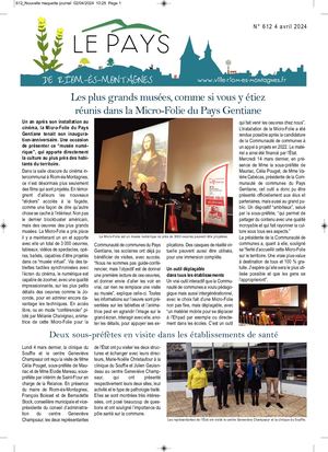 Le Pays n°612 avril 2024
