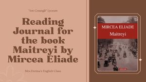 Reading Journal „Maitreyi”