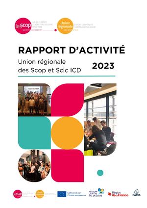rapport d'activité URSCOP ICD 2023