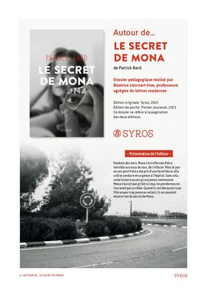 Secret De Mona Dossier pédagogique Syros