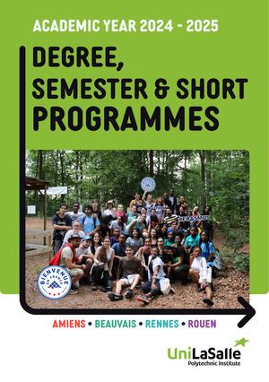 Degree, Summer & Short Programmes 2024-2025